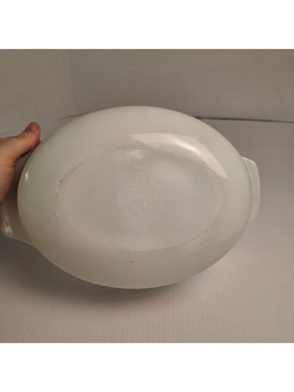 ANCHOR HOCKING FIRE KING OVEN PROOF 1.5 QUART CASSEROLE/VEGATABLE SERVING BOWL